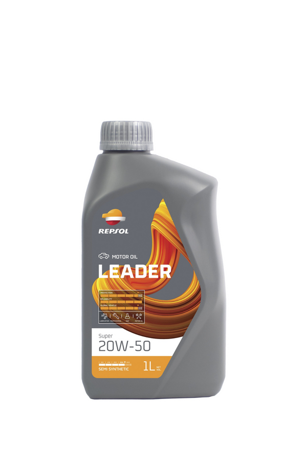 REPSOL LEADER SUPER 20W-50 SYNTHETIC TECHNOLOGY 1 Liter