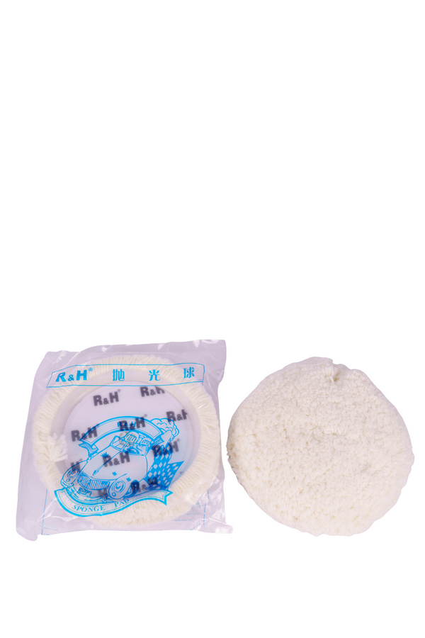 R&H Single Wool Pad 20% Wool & and 80% Blended 8" inner 180mm For 
Cutting