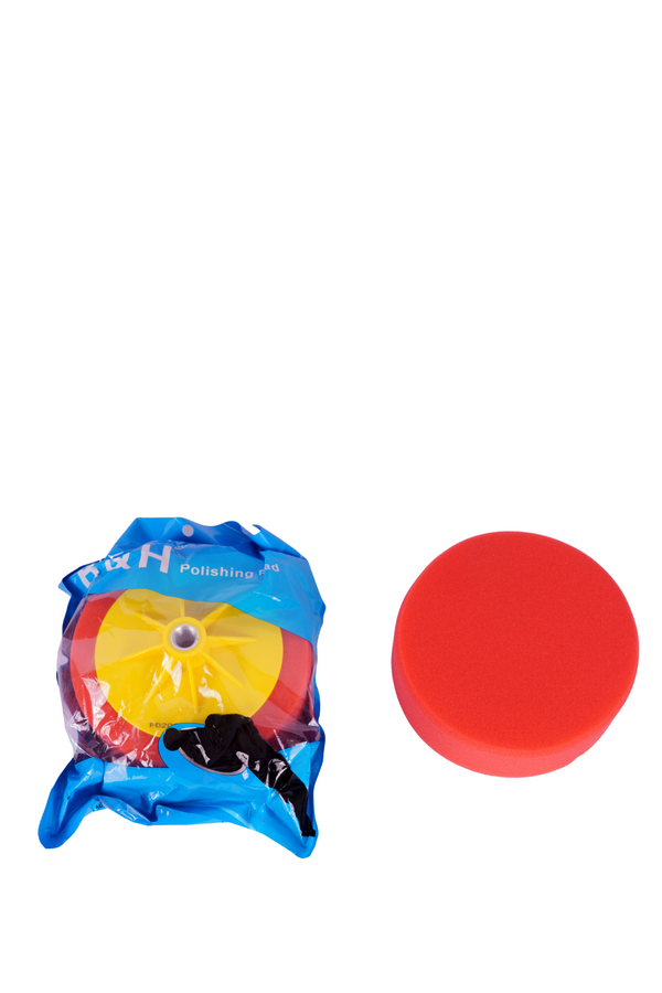 R&H Professional Finishing Red Pad M14 6Inches