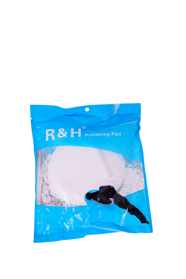 R&H Ultra-Soft Microfiber Wax & Dressing Applicator Pads with 
Finger Pocket 6inches 3 pieces In one pack