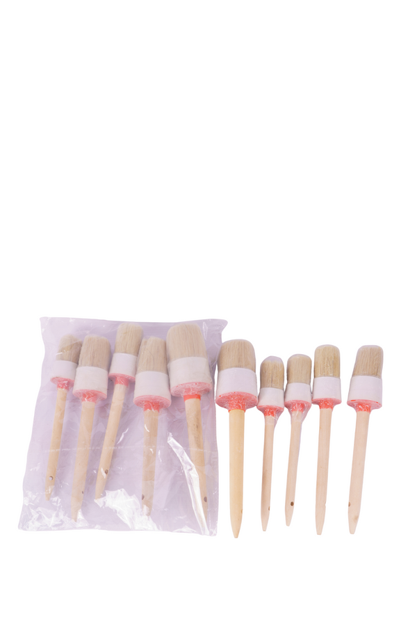 Car Detail Horse Hair Brushes 5in1