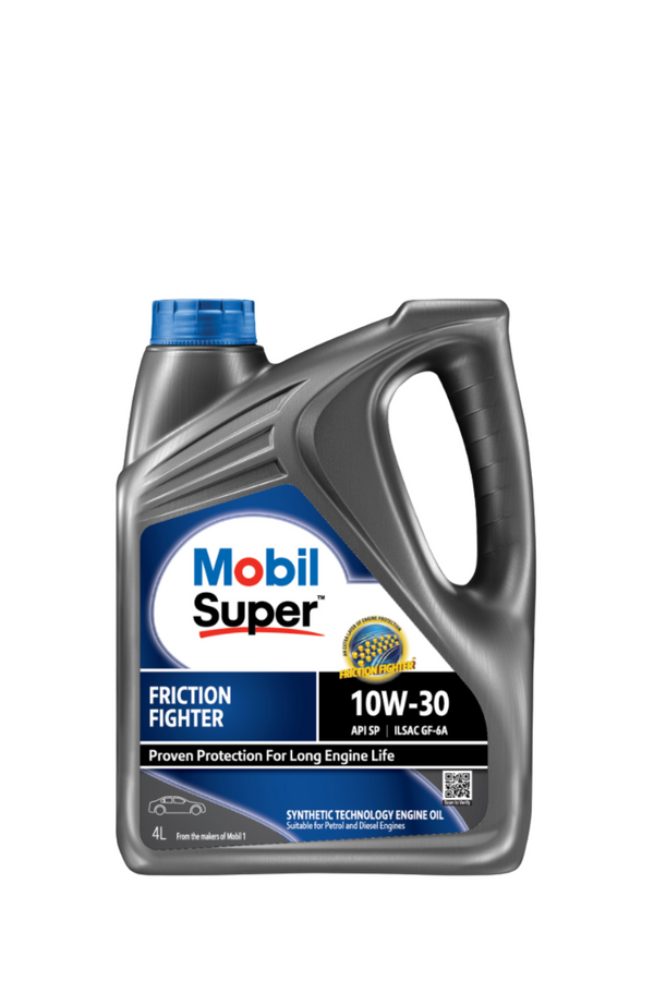 MOBIL SUPER FRICTION FIGHTER (10W30) 4L