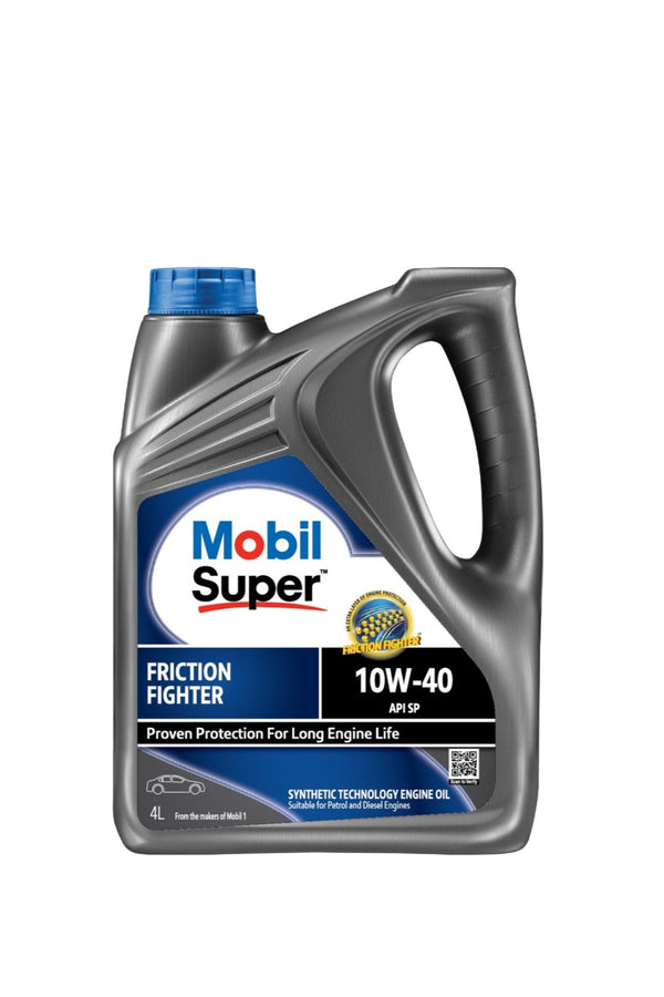 MOBIL SUPER FRICTION FIGHTER (10W40) 4L