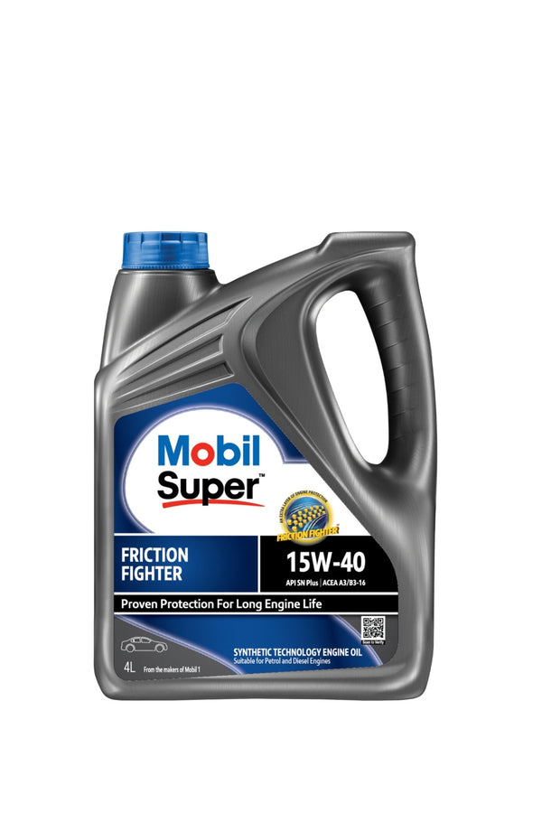 MOBIL SUPER FRICTION FIGHTER (15W40) 4L