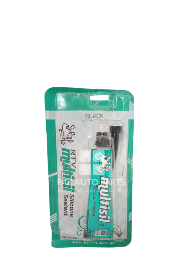 Multisil Silicon Sealant in Black (50g)