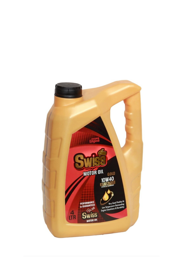 SWISS GOLD 10W-40 SEMI-SYNTHETIC 4 Liter