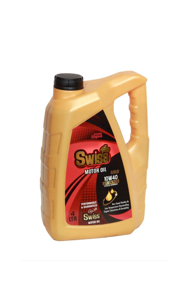 SWISS GOLD 10W-40 SEMI-SYNTHETIC 3 Liter