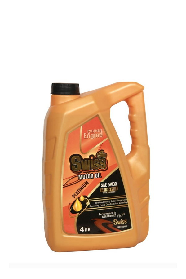 SWISS PLATINIUM 5W-30 Fully Synthetic 4 Liter