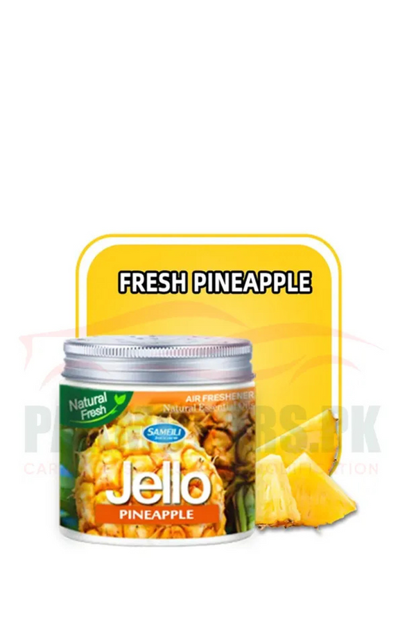 Jello Pineapple Car Air Freshener Gel Natural Fresh