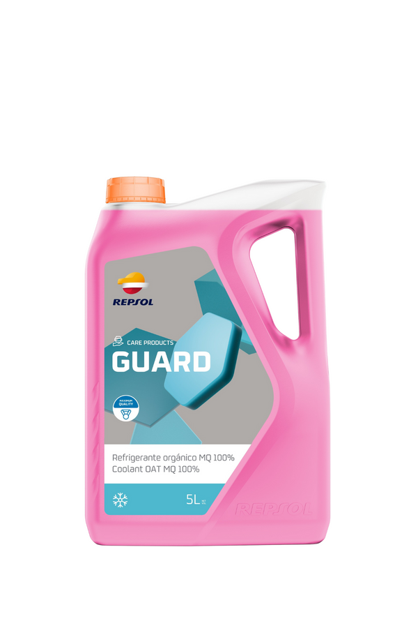 GUARD REFRIGERANTE ORGANICO MQ Radiator Antifreeze + Coolant 100% 5L
