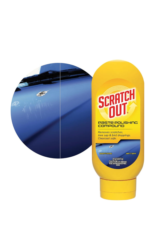 Formula 1 Scratch Out Paste - Car Scratch Remover and Polishing Compound for Moderate Scratches and Surface Correction (8 oz.) - 227g