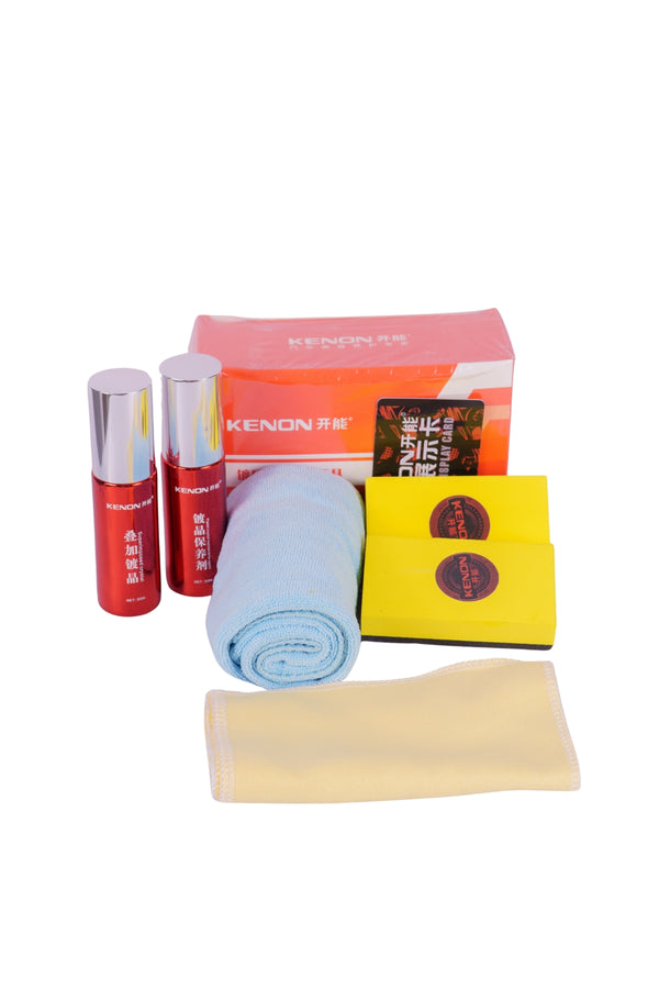 Crystal Coating KIT Glass Coating 9H 12 microns 1 year 2steps 
30ml, 30ml with some Accessories