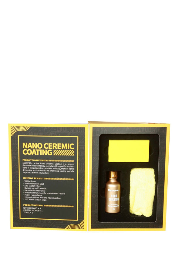 MAXPRO+ Ceramic Coating 9H 12 microns 2 year 50ML P-014 with
some accessories