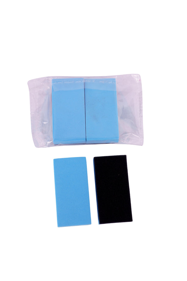 Ceramic Coating Applicator Pads, Microfiber Applicator Block Foam Wash Sponge Polish Wax Cleaner Applicator Pad for Car Waxing, Car Polishing