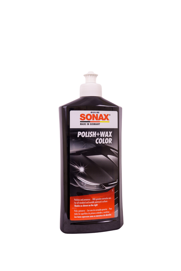 SONAX POLISH+WAX COLOR BLACK