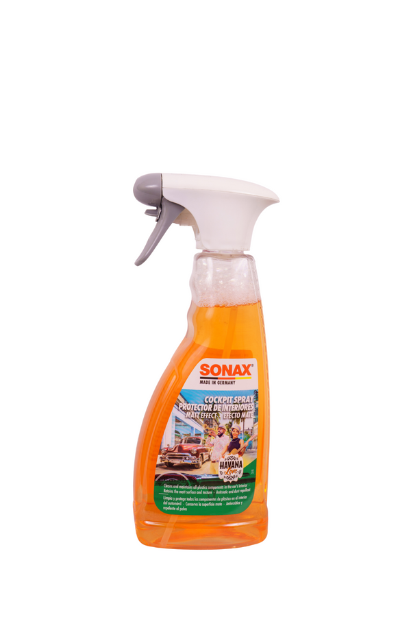 SONAX COCKPIT SPRAY PROTECTOR DE INTERIORS MATT EFFECT (Havana Love)